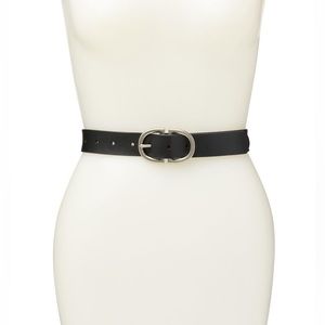 Like New Melrose and Market Double Buckle Leather Belt